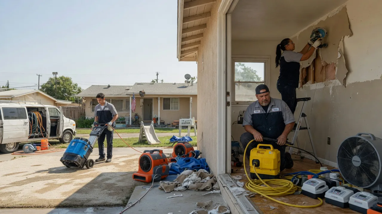 Water Damage Restoration in Spivey, KS near me